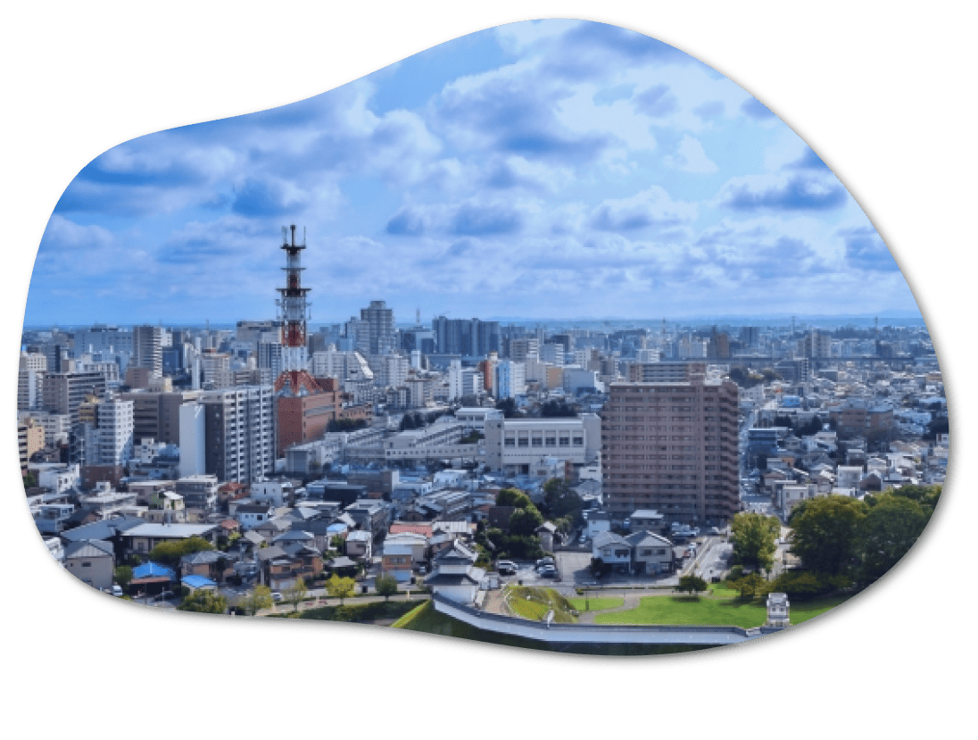 宇都宮市の街並み